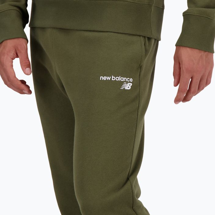 Ανδρικό παντελόνι New Balance Classic Core Fleece dark moss 4