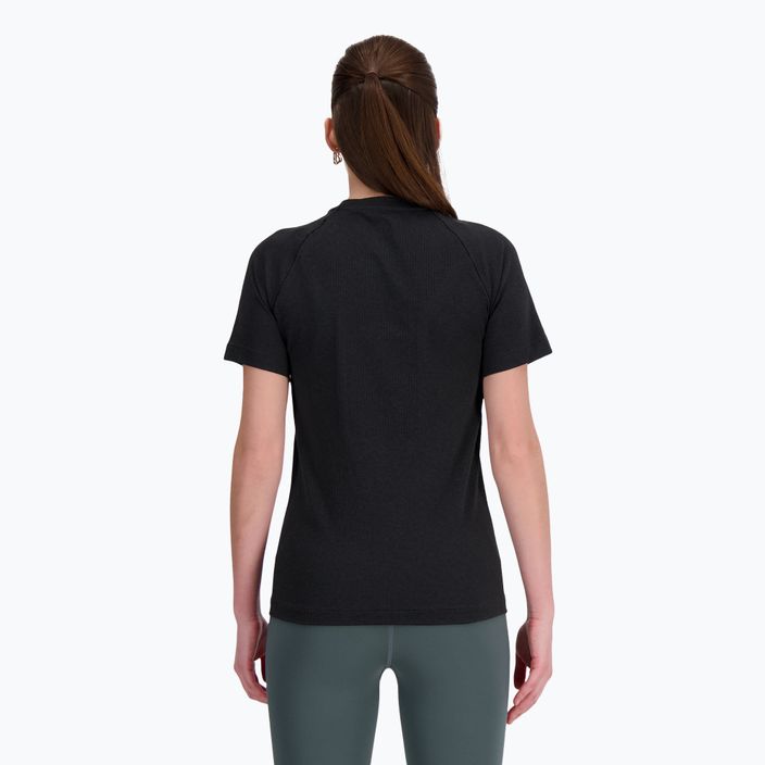 Γυναικείο μαύρο T-shirt New Balance Seamless 3