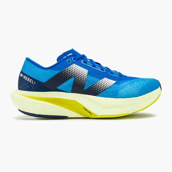 New Balance FuelCell Rebel v4 μπλε όαση γυναικεία παπούτσια για τρέξιμο 2