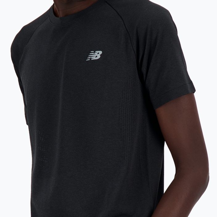 Ανδρικό t-shirt New Balance Athletics Seamless μαύρο 5