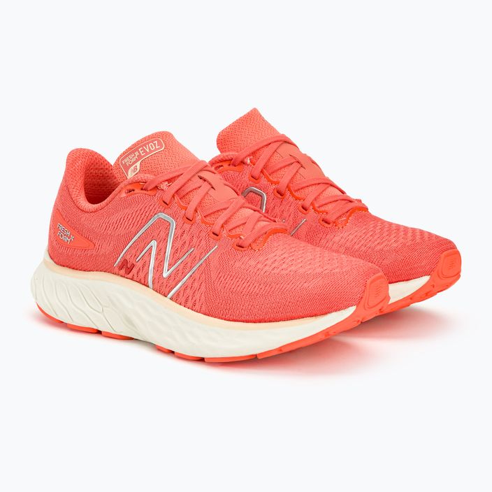 Γυναικεία παπούτσια τρεξίματος New Balance Fresh Foam X Evoz v3 gulf red 4