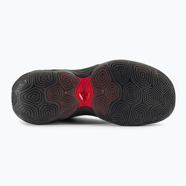 New Balance Fresh Foam BB v2 μαύρο/κόκκινο παπούτσια μπάσκετ 5
