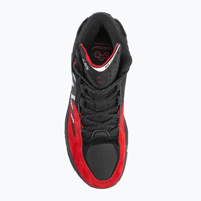 New Balance Fresh Foam BB v2 μαύρο/κόκκινο παπούτσια μπάσκετ 6