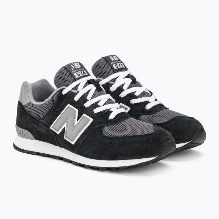 New Balance GC574 μαύρο NBGC574TWE παιδικά παπούτσια 4
