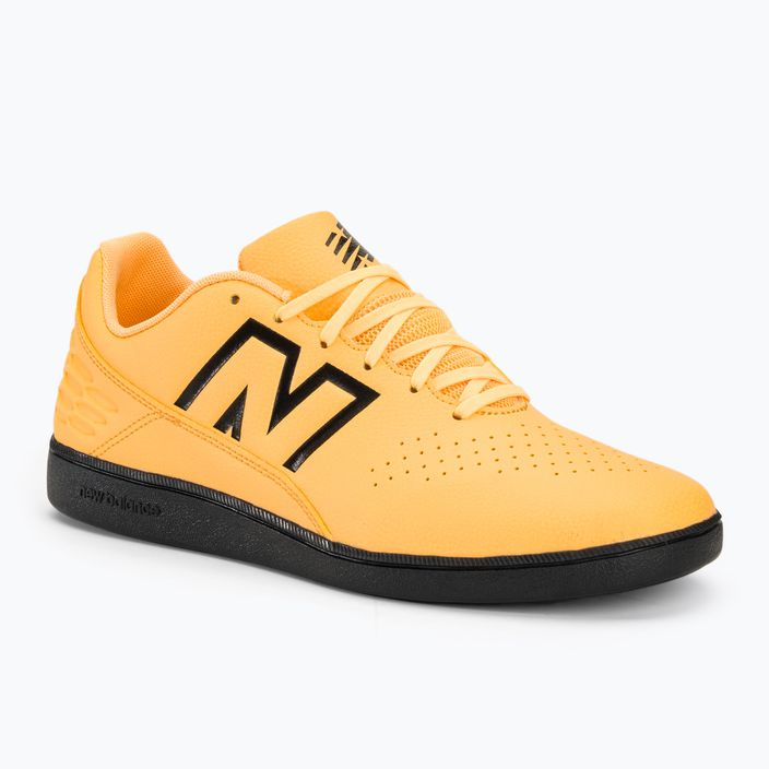 New Balance Audazo Control IN v6 ανδρικά ποδοσφαιρικά παπούτσια λευκό ροδάκινο