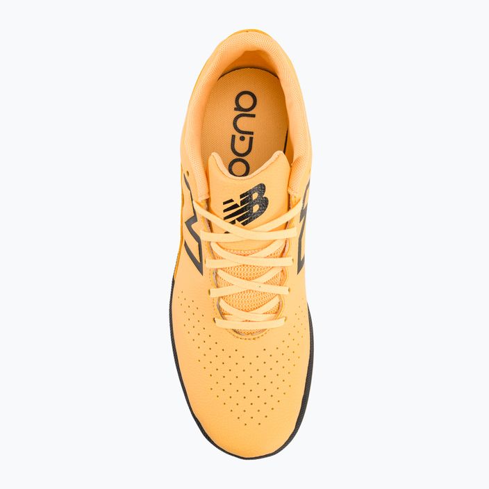 New Balance Audazo Control IN v6 ανδρικά ποδοσφαιρικά παπούτσια λευκό ροδάκινο 6