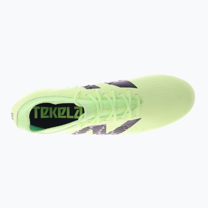 New Balance ανδρικά ποδοσφαιρικά παπούτσια Tekela Magique FG V4+ bleached lime glo 10