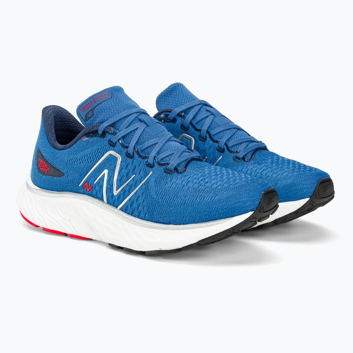 New Balance Fresh Foam X Evoz v3 μπλε αχάτης ανδρικά παπούτσια για τρέξιμο 4