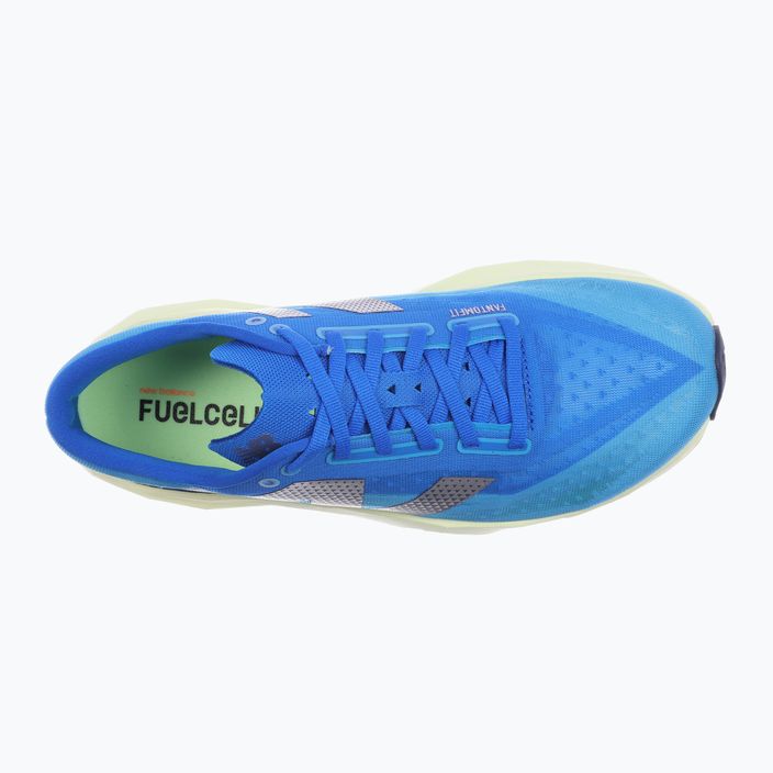New Balance FuelCell Rebel v4 μπλε όαση ανδρικά παπούτσια για τρέξιμο 10