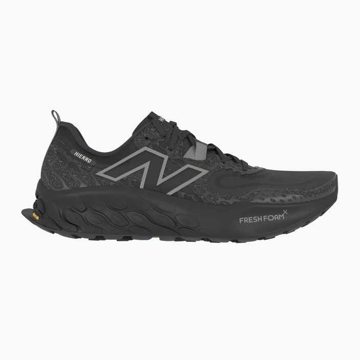 New Balance Fresh Foam X Hierro v8 Wide μαύρα ανδρικά παπούτσια για τρέξιμο 9