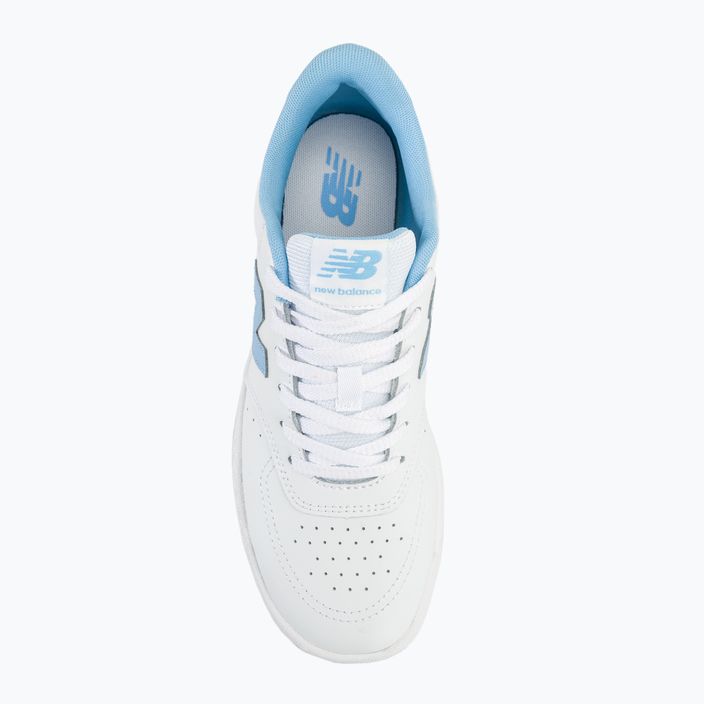New Balance BB80 λευκά/μπλε παπούτσια 6