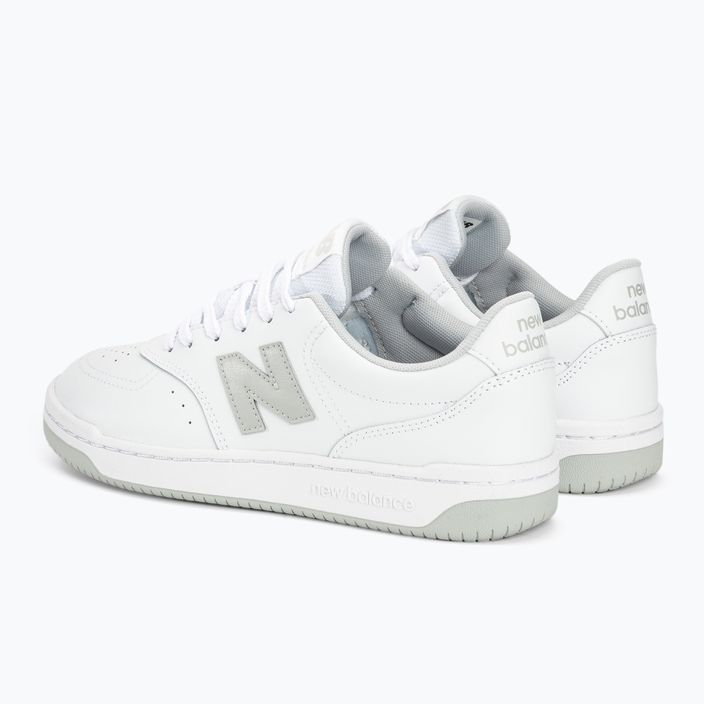 New Balance BB80 λευκά/γκρι παπούτσια 3