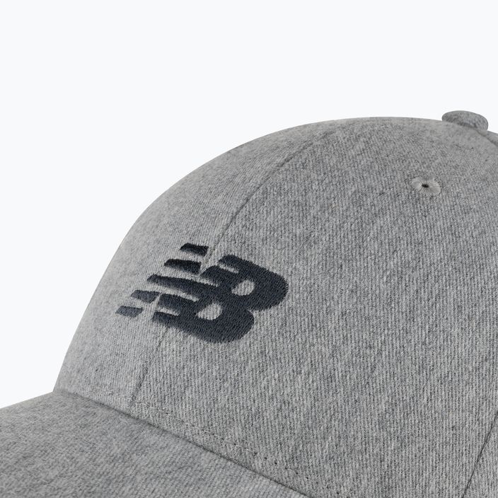 New Balance 6 Panel Structured Snapback καπέλο γκρι 3