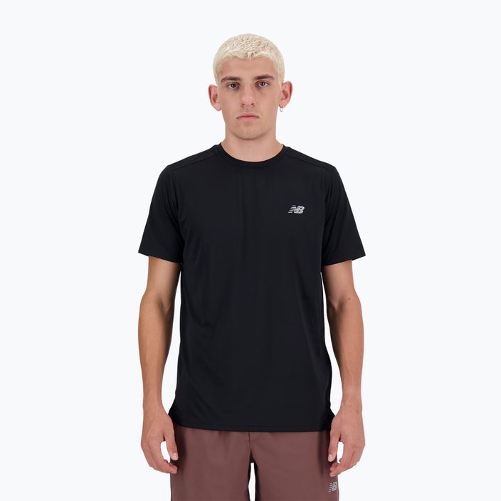 Ανδρικό t-shirt New Balance Run μαύρο