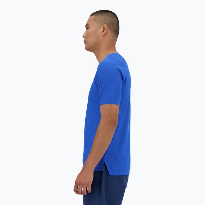 Ανδρικό μπλουζάκι New Balance Jacquard blue oasis t-shirt 2