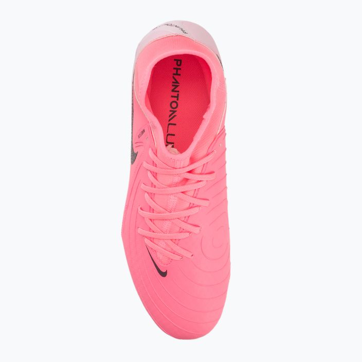 Παπούτσια ποδοσφαίρου Nike Phantom Luna II Academy FG/MG sunset pulse / μαύρο 5