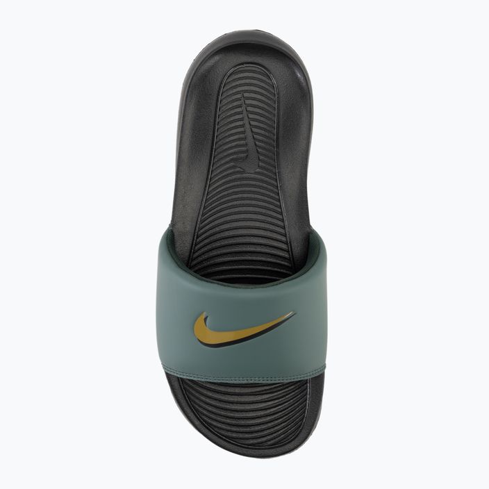 Ανδρικές σαγιονάρες Nike Victori One Slide μαύρο/πράσινο/μπρονζίνη 5