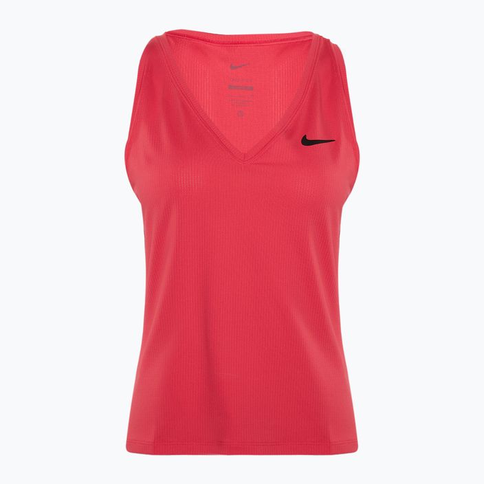 Γυναικεία μπλούζα για τένις Nike Court Dri-Fit Victory Tank aster ροζ/μαύρο