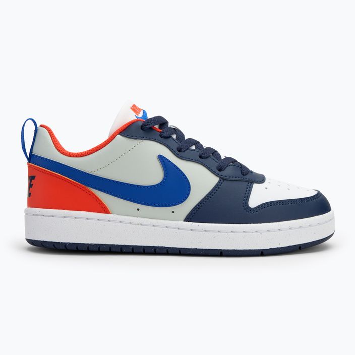 Nike Court Borough Low Recraft midnight navy/hyper royal/team orange παπούτσια 2