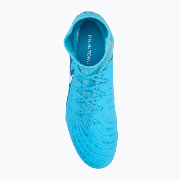 Nike Phantom Luna II Academy FG/MG μπλε μανία/λευκό ποδοσφαιρικά παπούτσια 5