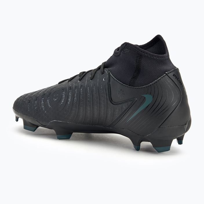 Nike Phantom Luna II Academy FG/MG μπότες ποδοσφαίρου μαύρο/βαθιά ζούγκλα/μαύρο 3