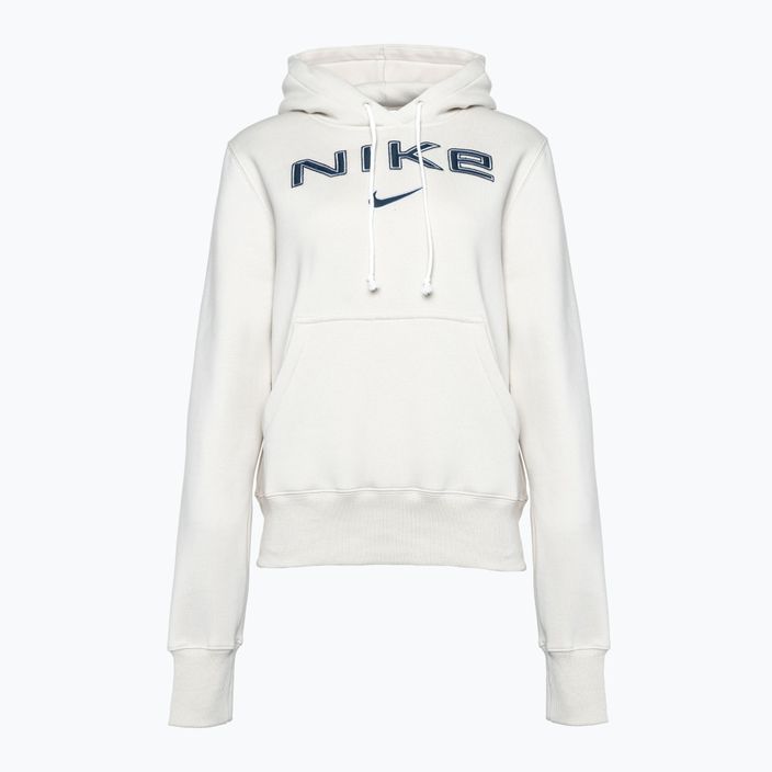 Γυναικείο φούτερ Nike Sportswear Phoenix Fleece HM9751 light orewood brn/white/armory navy