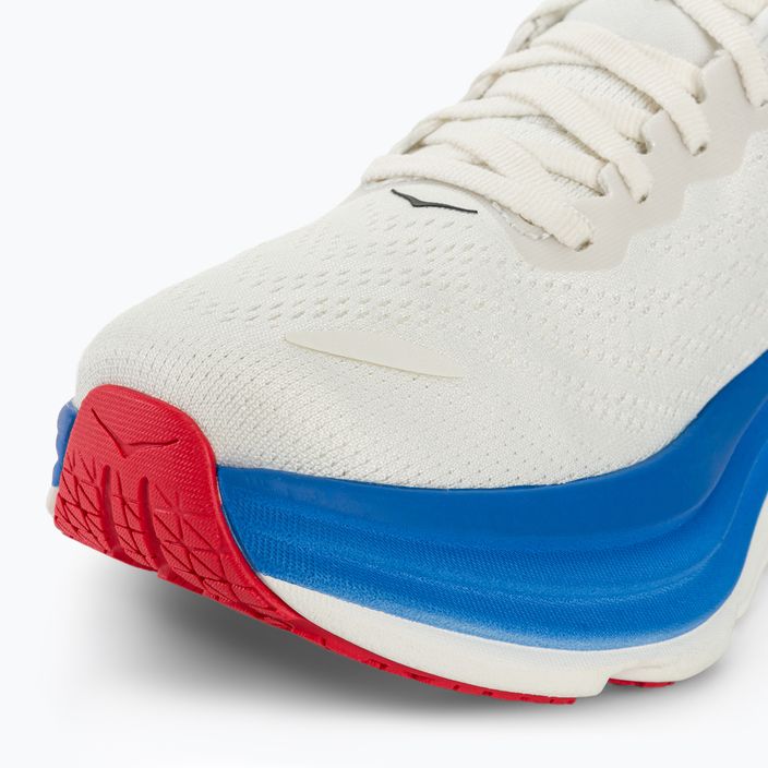 HOKA Bondi 8 ανδρικά παπούτσια για τρέξιμο blanc de blanc/virtual blue 7