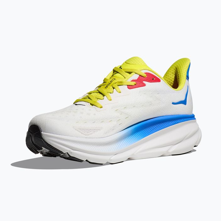 Ανδρικά παπούτσια για τρέξιμο HOKA Clifton 9 blanc de blanc/virtual blue 5