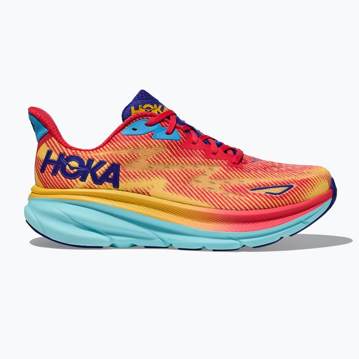 Ανδρικά παπούτσια τρεξίματος HOKA Clifton 9 cerise/cloudless