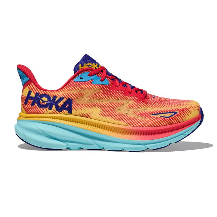 Ανδρικά παπούτσια τρεξίματος HOKA Clifton 9 cerise/cloudless 2