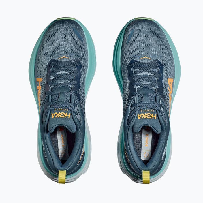 Ανδρικά παπούτσια για τρέξιμο HOKA Bondi 8 Wide real teal/shadow 8