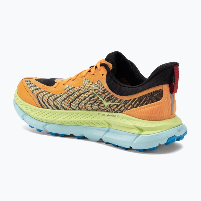 Ανδρικά παπούτσια HOKA Mafate Speed 4 solar flare/lettuce running shoes 3