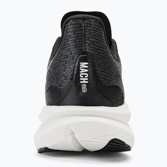 HOKA Mach 6 μαύρα/λευκά παιδικά παπούτσια τρεξίματος 6