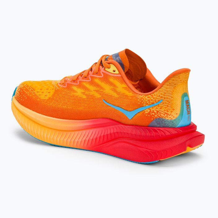 Ανδρικά παπούτσια HOKA Mach 6 poppy/squash running shoes 3