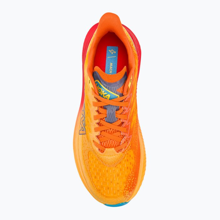 Ανδρικά παπούτσια HOKA Mach 6 poppy/squash running shoes 5