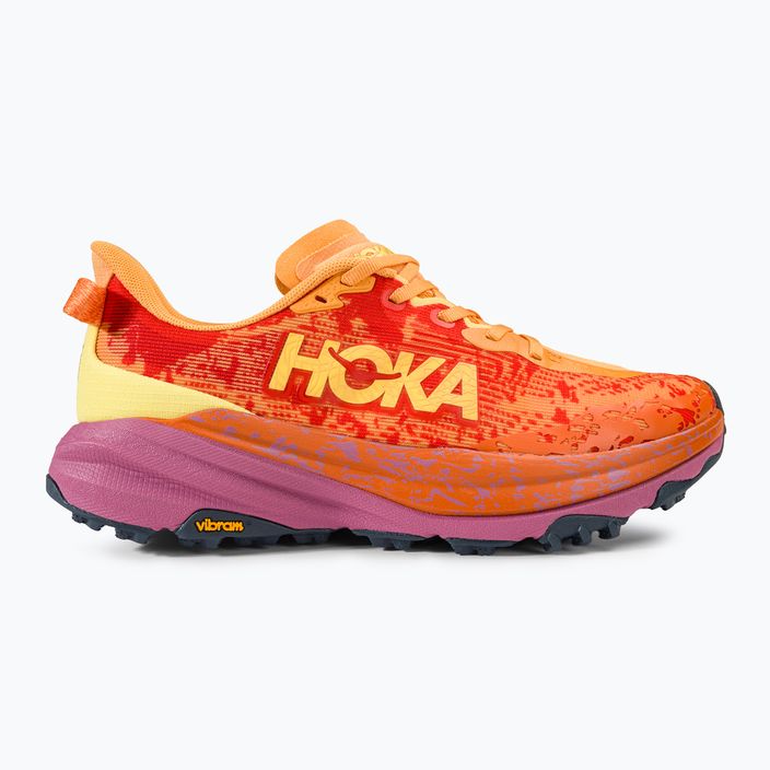 HOKA Speedgoat 6 sherbet/beet root ανδρικά παπούτσια για τρέξιμο 3