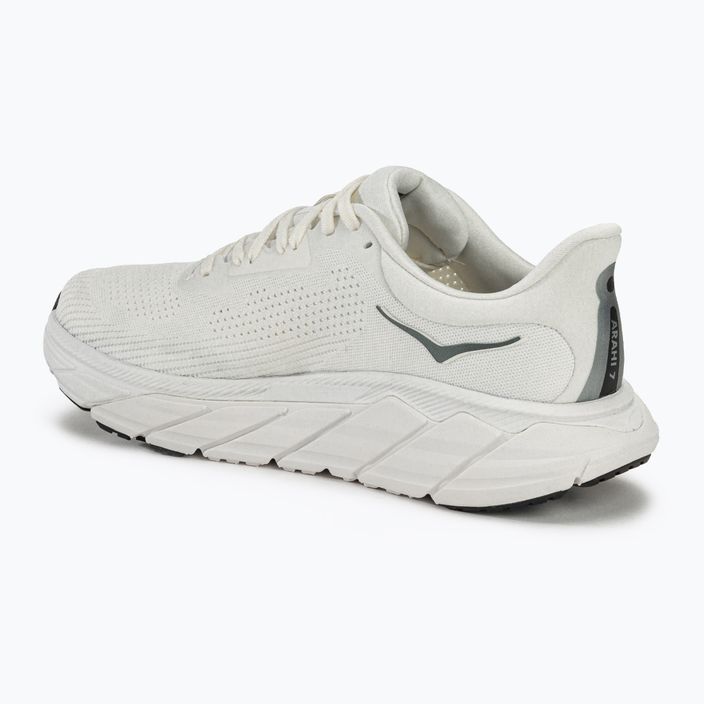 HOKA ανδρικά παπούτσια για τρέξιμο Arahi 7 blanc de blanc/steel wool 3