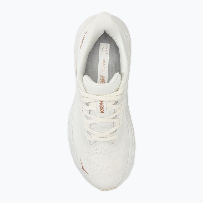 Γυναικεία παπούτσια για τρέξιμο HOKA Arahi 7 blanc de blanc/rose gold 5