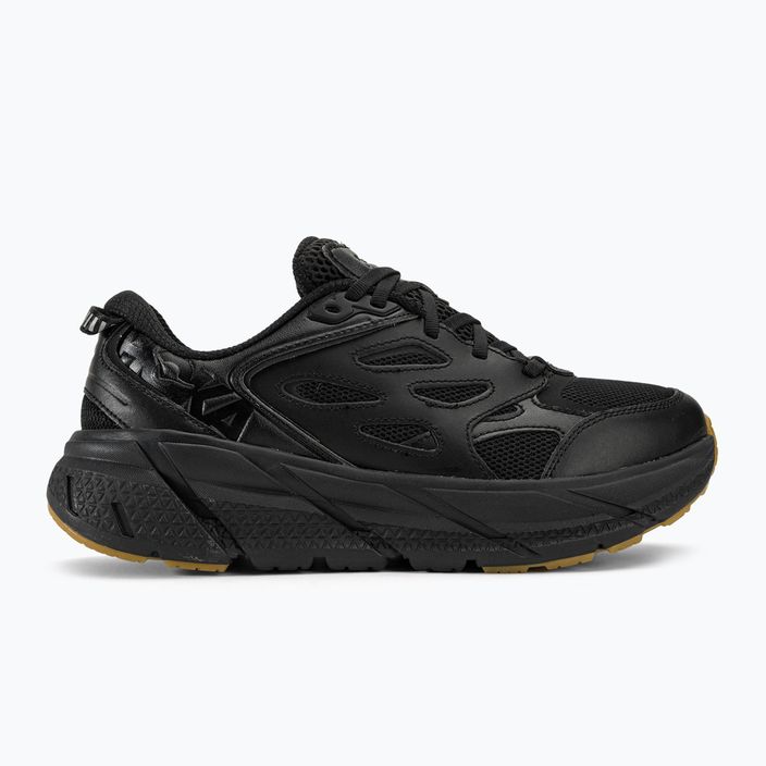 HOKA Clifton L Athletics μαύρο/μαύρο παπούτσια για τρέξιμο 2