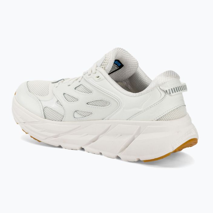 HOKA Clifton L Athletics λευκά/λευκά παπούτσια για τρέξιμο 3