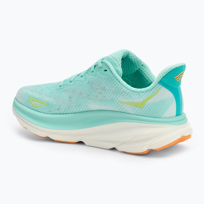 Γυναικεία παπούτσια για τρέξιμο HOKA Clifton 9 seafoam/aqua breeze 3