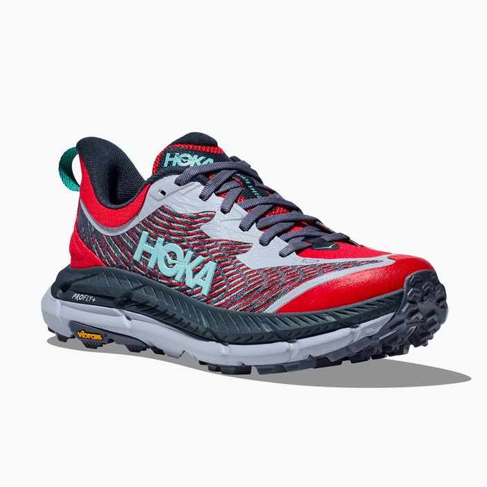 Ανδρικά παπούτσια για τρέξιμο HOKA Mafate Speed 4 cerise/stormy skies