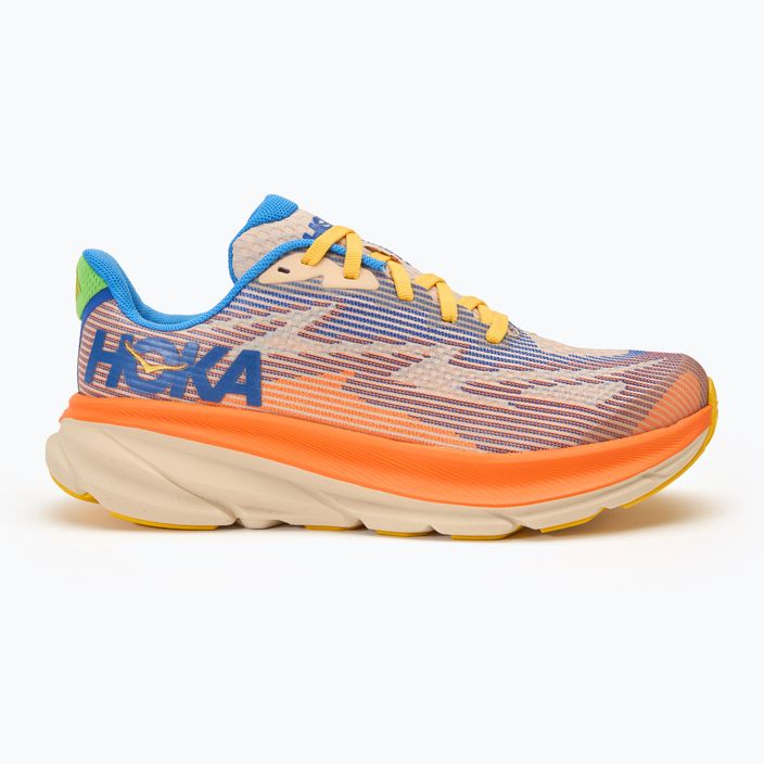 HOKA Clifton 9 ultramarine/electric tangerine παιδικά παπούτσια τρεξίματος 2