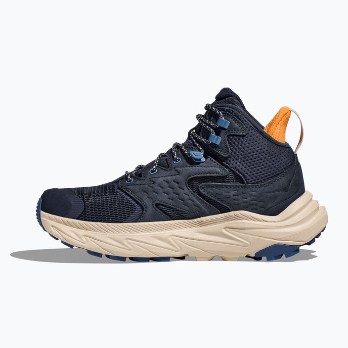 HOKA ανδρικές μπότες πεζοπορίας Anacapa 2 Mid GTX varsity navy/oat milk 3