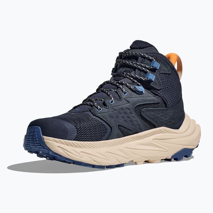 HOKA ανδρικές μπότες πεζοπορίας Anacapa 2 Mid GTX varsity navy/oat milk 4