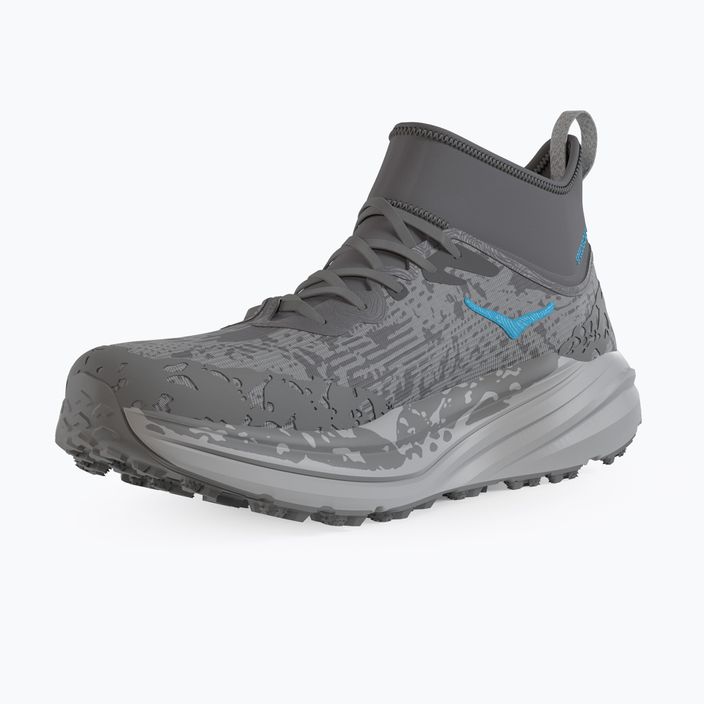 Ανδρικά παπούτσια για τρέξιμο Hoka Speedgoat 6 MID GTX satellite grey/stardust 4