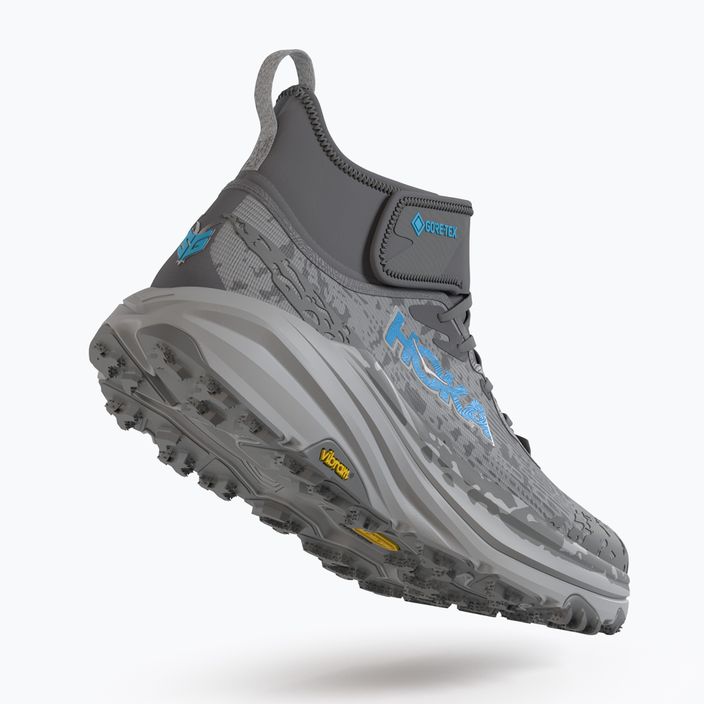 Ανδρικά παπούτσια για τρέξιμο Hoka Speedgoat 6 MID GTX satellite grey/stardust 6