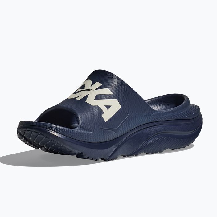 HOKA Ora Athletic Slide σαγιονάρες varsity navy/λευκό 5