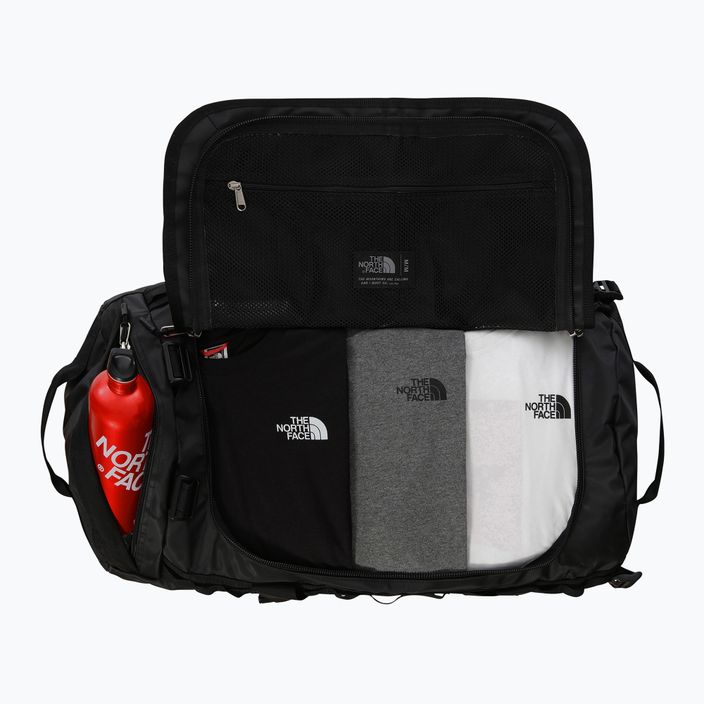 Τσάντα ταξιδιού The North Face Base Camp Duffel M 71 l black/white/npf 4