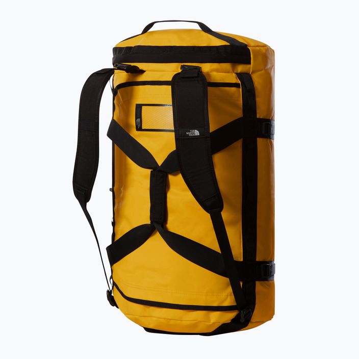 Τσάντα ταξιδιού The North Face Base Camp Duffel L 95 l summit gold/black/npf 2